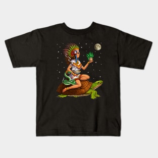 Aztec Goddess Mayahuel Kids T-Shirt